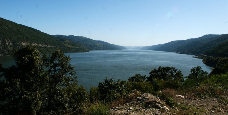 Iron Gate lake, on the Danube