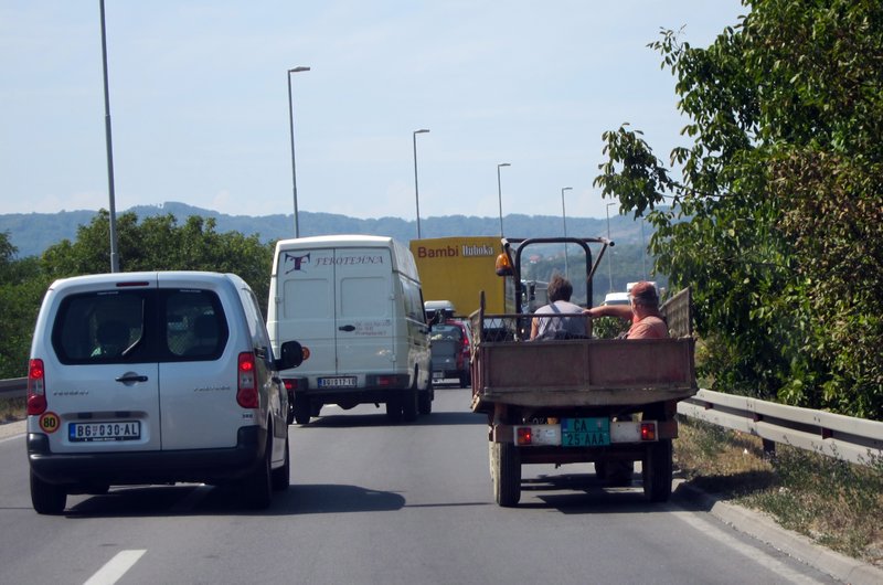 Serbian traffic