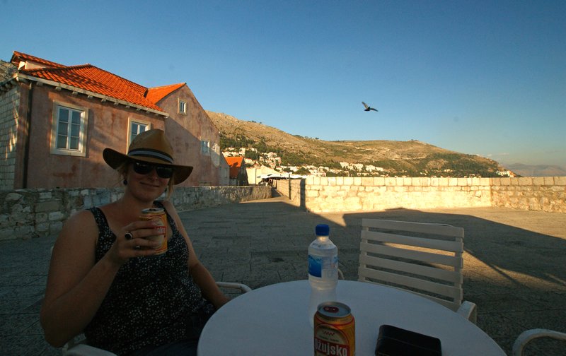 Beer in the shade, Dubrovnik
