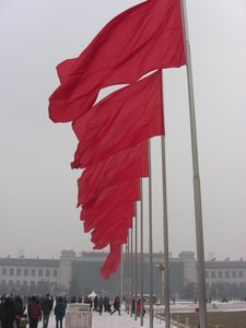 Chinese National Colours: Red and Grey