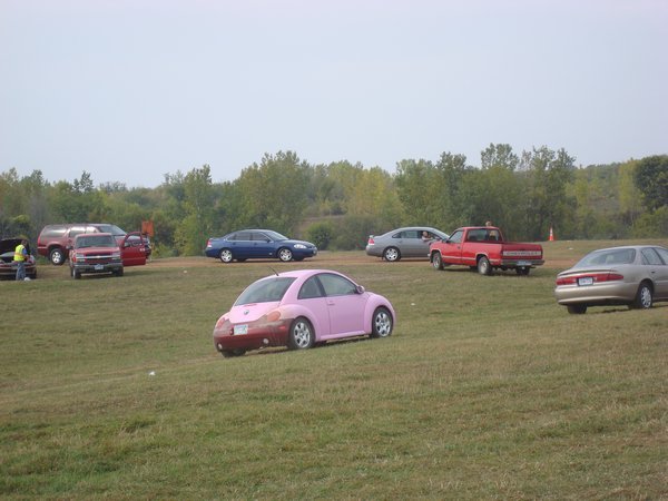 127. Pink bubblecar
