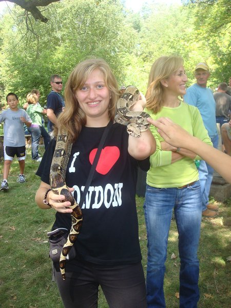 103. Me with snake