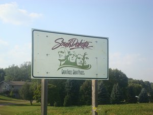 027. South Dakota Sign