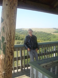 009. Me in Tower of the State Park