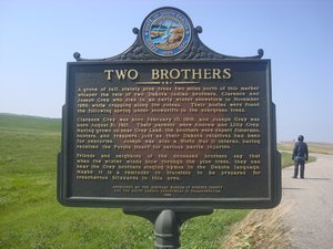 010. Two brothers sign