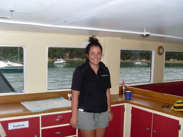 Lucy in the galley