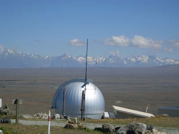 Observatory on the summit of Mount John