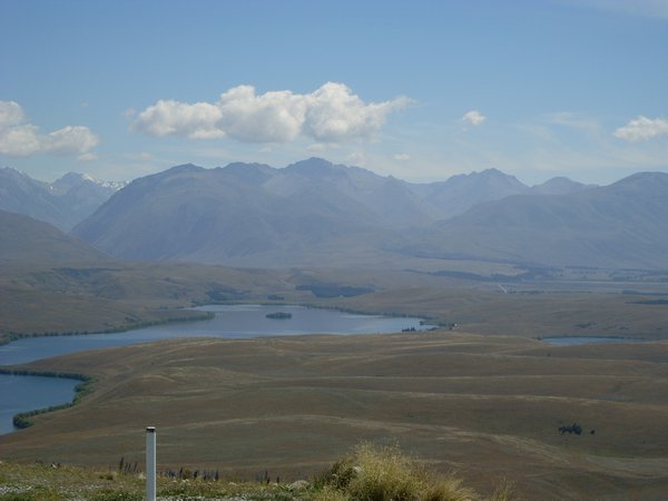 View from the summit of Mount John