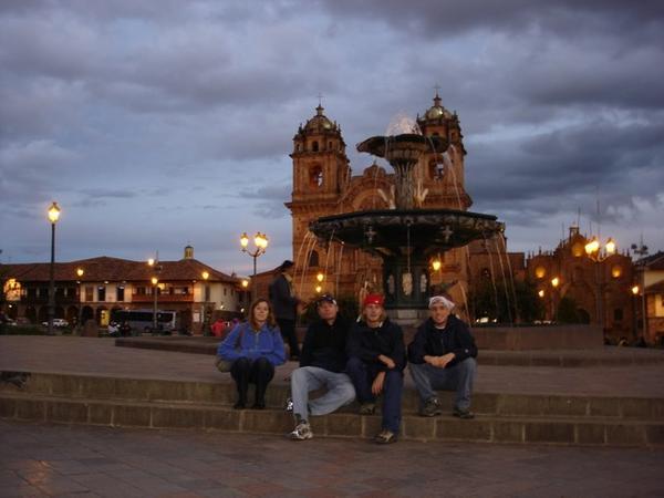 In the Plaza de Armas