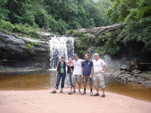 Waterfall in Amboró National Park