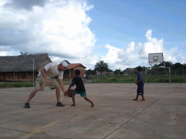 Getting Schooled by a Child in Basketball