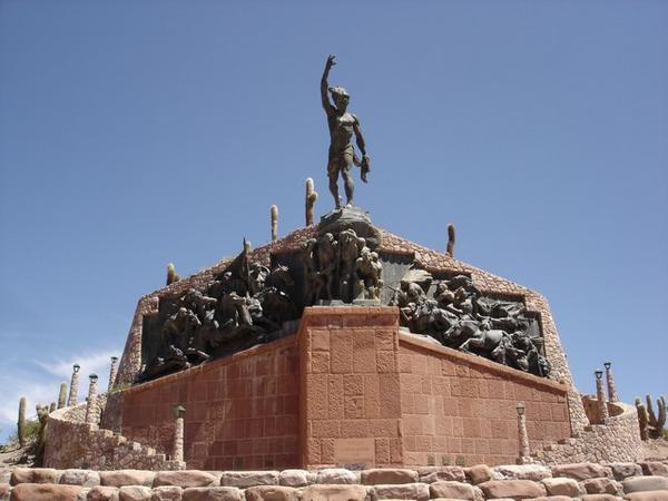 Monument in Humauaca
