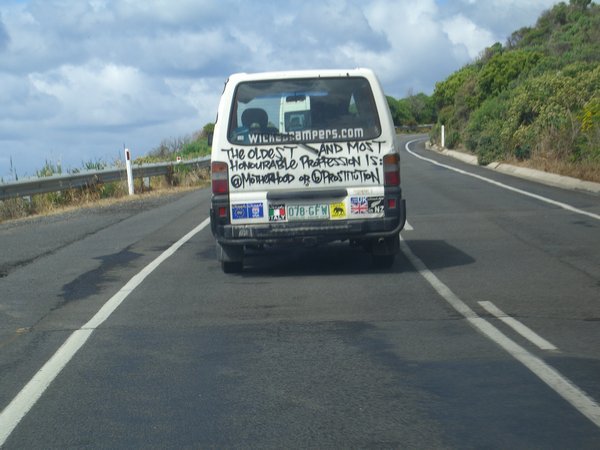 Is this Si and Jess's van?