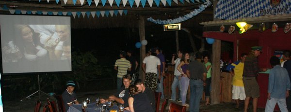 Oktoberfest in the El Mundo Bar at the Playa Las Lajas -1