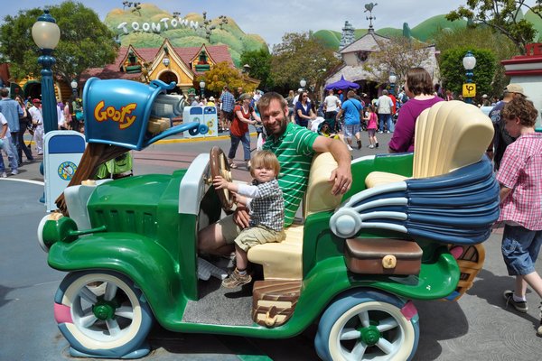 And Goofy's car