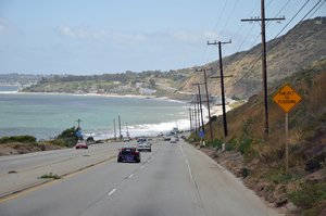 The Pacific Coast Highway that will be our route up to San Francisco
