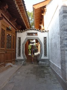A little temple we found, wandering around on our first evening in Tianshui