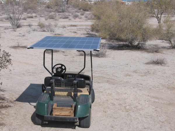 Dave's Solar Cart