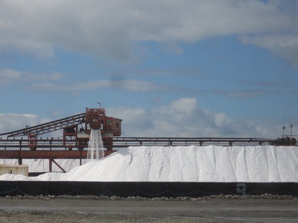 World's Largest Salt Production in Guerrero Negro