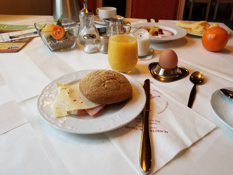 A breakfast fit for a Wittelsbach
