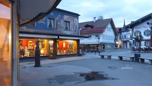 An early evening stroll through Oberammergau