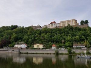 We would be seeing a lot of the fortress during our Passau visit