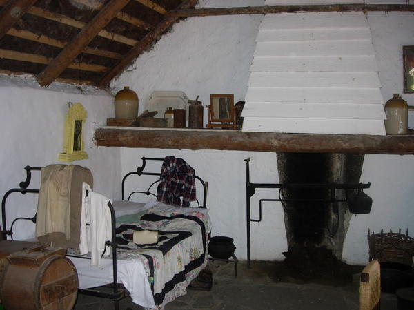 Interior of a farmer's home