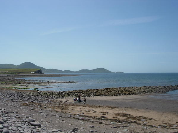 The beach in Waterville