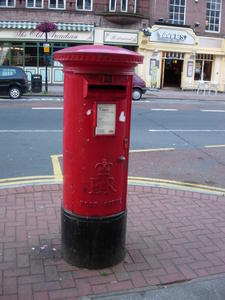 English postbox