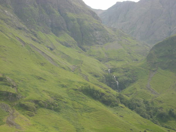 Highland waterfalls