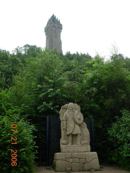 Braveheart statue in Stirling