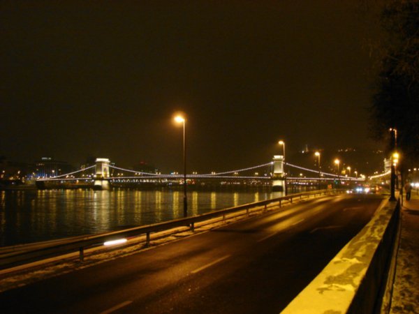 Chain Bridge Between Buda and Pest