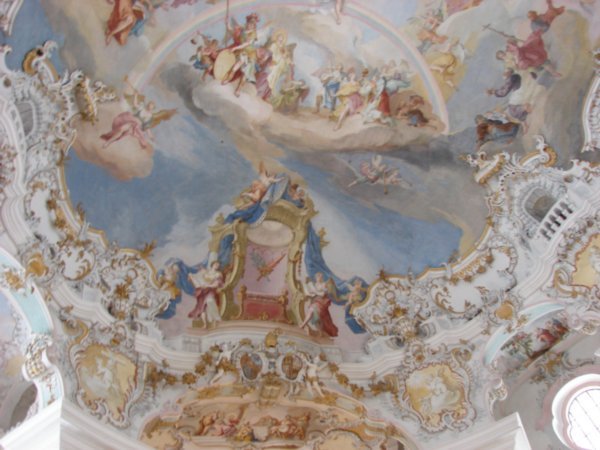 The Ceiling of the Wieskirche