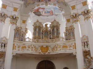 Inside the Wieskirche