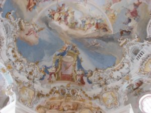 The Ceiling of the Wieskirche