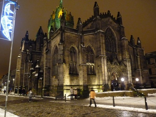 St Giles Kirk at Night
