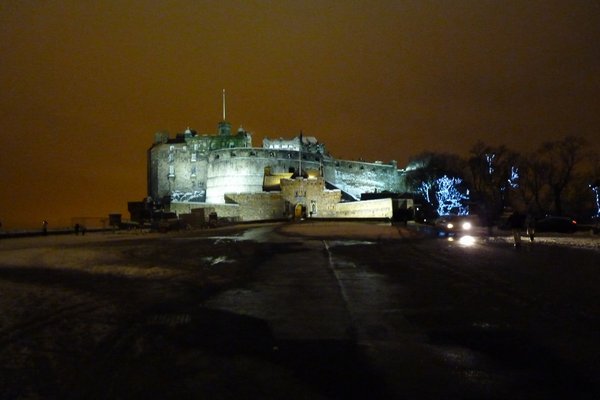 Christmas Eve at Edinburgh Castle