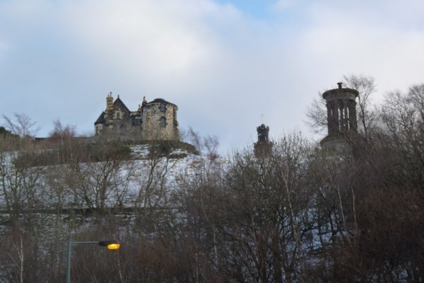 Zoomed-in on Calton Hill