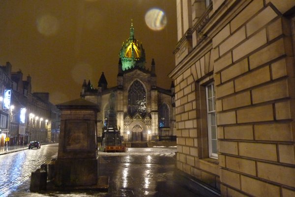 St. Giles Cathedral at Night