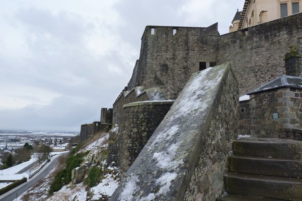 The Northeast Walls of Stirling Castle