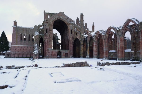 Melrose Abbey Ruined by Tourists!