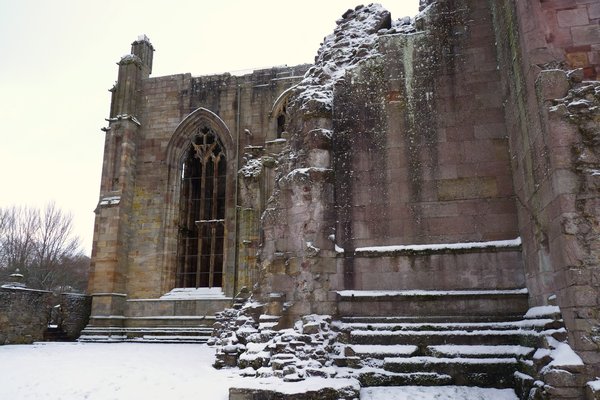 The Rear of Melrose Abbey