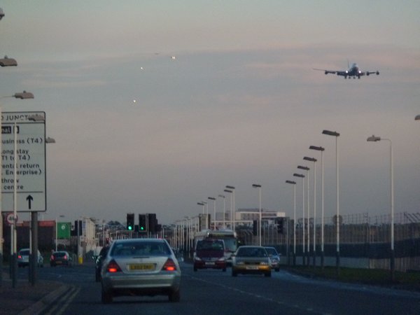 Arriving at Heathrow by Car