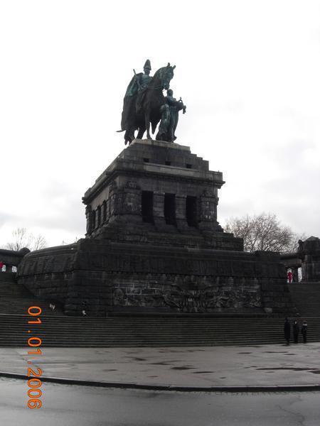 Kaiser Wilhelm Statue at the Deutsches Eck
