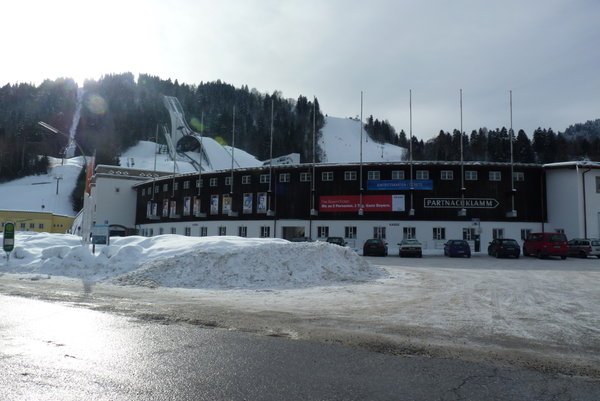 First Stop: Olympic Ski Jump in Garmisch