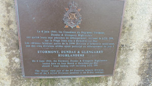 Memorial to the Stormont, Dundas and Glengarry Highlanders