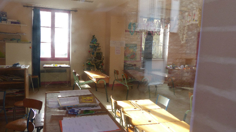 Peaking Inside a French Schoolroom