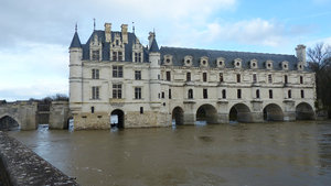 View of Chenonceau from Catherine's Gardens