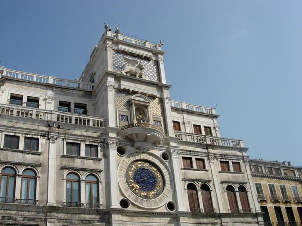 Astrological clock in Piazza San Marco