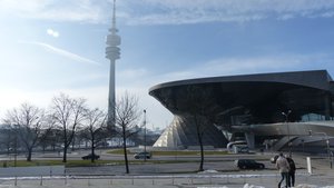 BMW Welt Across the Street from the 1972 Olympic Site